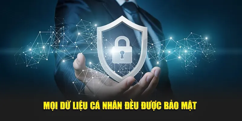 Mọi dữ liệu cá nhân của hội viên đều được bảo mật 