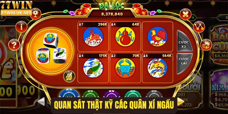 Quan Sát Thật Kĩ Các Quân Xí Ngầu